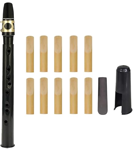 Sassofono Mini Sassofono Tascabile In SIB ABS Sax Con Bocchini Contralto Borsa Per Il Trasporto Di Ance