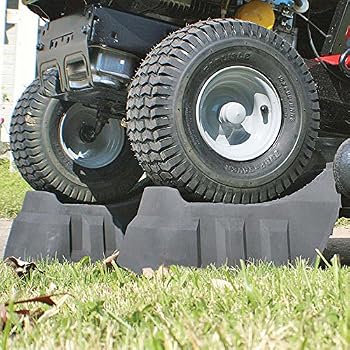 amazon.com: rhinogear ez lift riding lawn mower ramps
