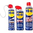 WD-40 Original Formula 3 Sizes Combo Kit - 12 OZ Smart Straw & 14.4 OZ EZ Reach & 18 OZ Big Blast, Spray delivery System for All Your Job Needs, Combo 3-Pack
