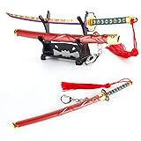 caiydramy Anime Sword Keychains Key Chain Japanese
