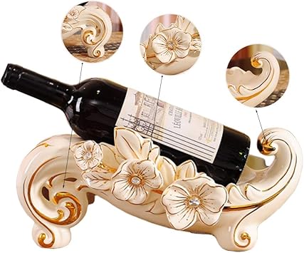 Vino Titular De La Botella Decoración De Cerámica Del Hogar Comedor