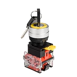 APIELE 22mm Key Switch 440V 10A 1NO1NC Maintained