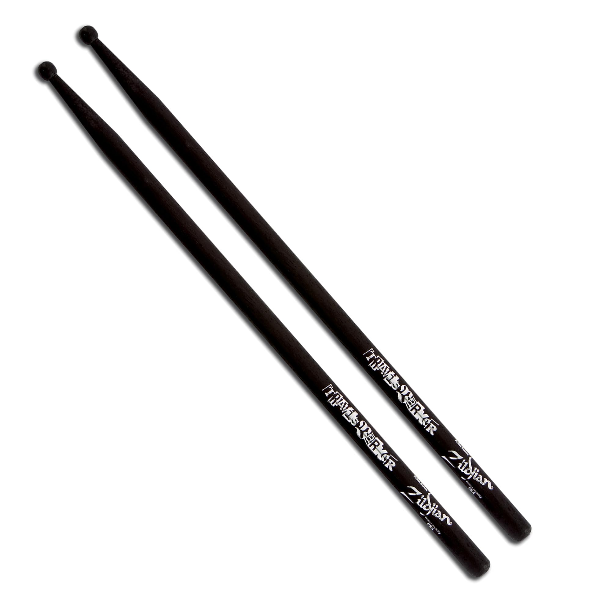 Zildjian ZASTBLK Travis Barker Signature Drumsticks Black - Pack of 2