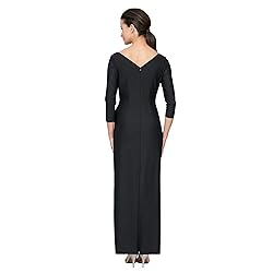 Alex Evenings Women's Slimming Long Length