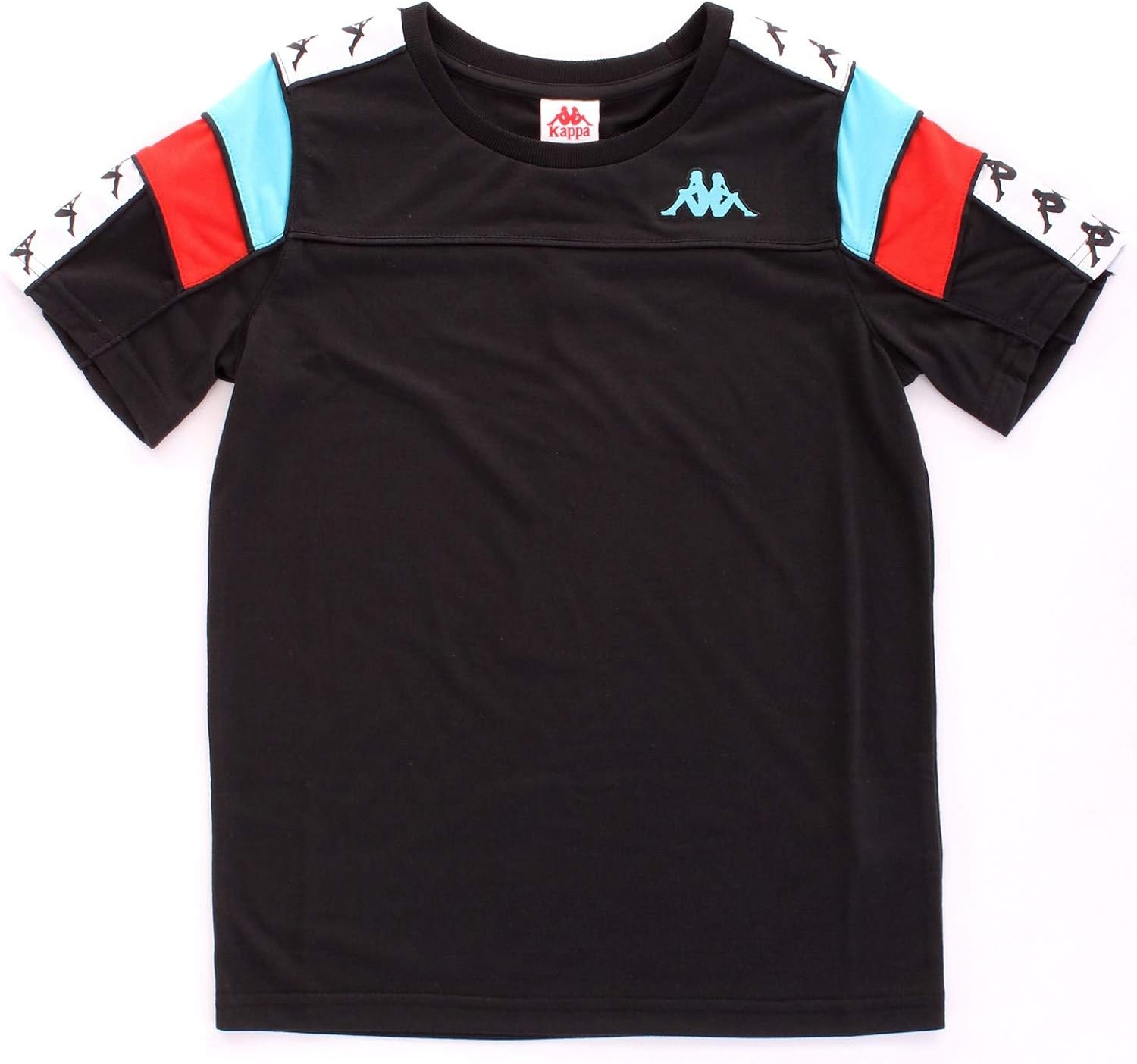 Kappa TShirt Children Black RED 303WBS0 Black 3 Years Amazon.co.uk