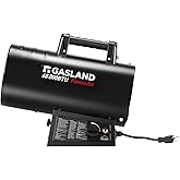 GASLAND FlameJet 60,000 BTU Propane Forced Air Heater for Garage, Portable Space Heater for Job Sites, Workshop & Barn, Fast 