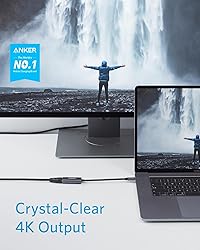 Anker USB C to HDMI Adapter (@60Hz), 310 USB-C