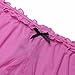 FEESHOW Men's Sheer Mesh Bikini Briefs Sissy Pouch Panties Crossdress Underwear Hot Pink X-Large (waistline 31.5-52.0
