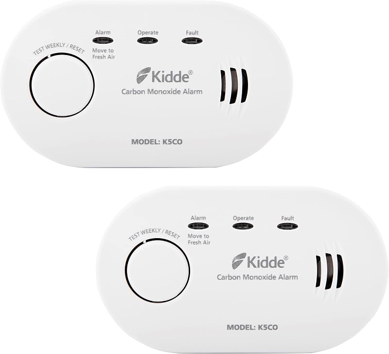 Kidde Carbon Monoxide Alarm 5CO 2 Pack Brand New in Box