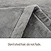 Shilucheng Luxury Fleece Blanket Super Soft and Warm Fuzzy Plush Lightweight King Couch Bed Blankets - Grey