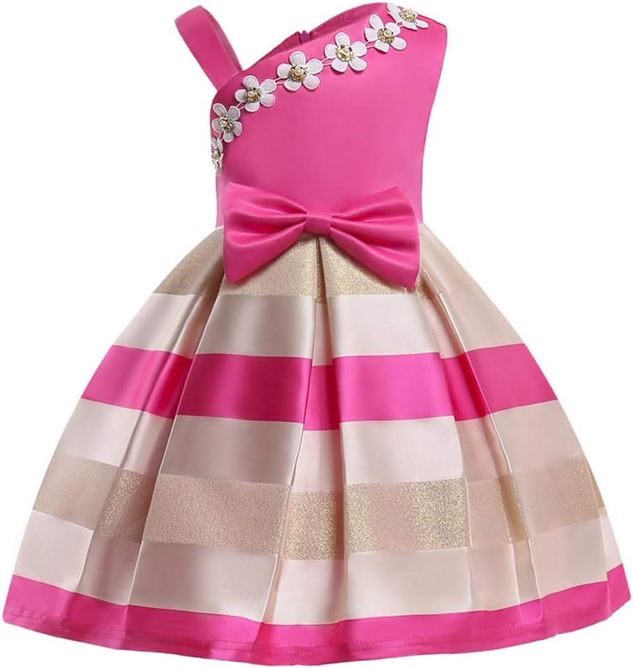 NSSMWTTC 2-10 Years Flower Girls Dresses Kids Formal Floral Dress