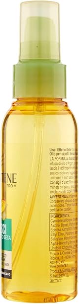 Pantene Pro-V Smooth & Silky Hair Oil Argan Oil 100ml Unruly Dry Hair Shine view 3