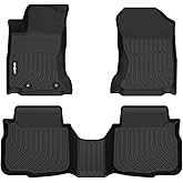 GINOWY-Floor Mats for Subaru Outback/Legacy 2020-2025, TPE All Weather Protection Floor Liners for Outback 2024, Automotive Rubber Car Mats Accessories, Black