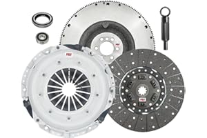 ClutchMaxPRO Heavy Duty OEM Clutch Kit with Flywheel Compatible with 2001-2006 Chevy Silverado 1500 2001-2007 GMC Sierra 1500 4.8L (CP04182HD-FW167577-CK)
