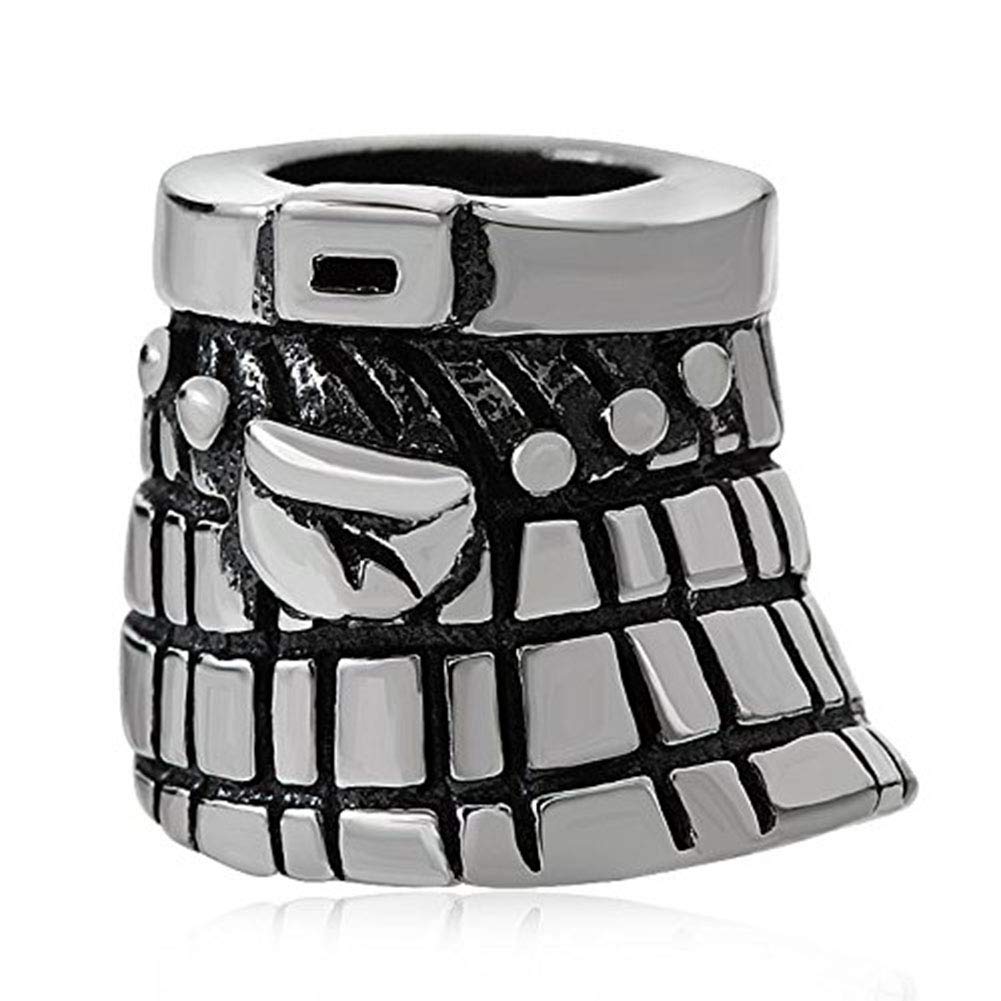 Scotland Skirt charm 925 Sterling Silver Symbol for UK & England Charm Bracelet (Pandora)