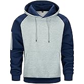 Wirltte Mens Hoodies Fleece Drawstring Hooded Pullover Sweatshirts for Men with Pocket