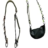 DAOSUN Adjustable Bag Strap Purse Straps Replacement Crossbody, Paracord Rope Heavy Duty Shoulder Straps for Bags Cameras