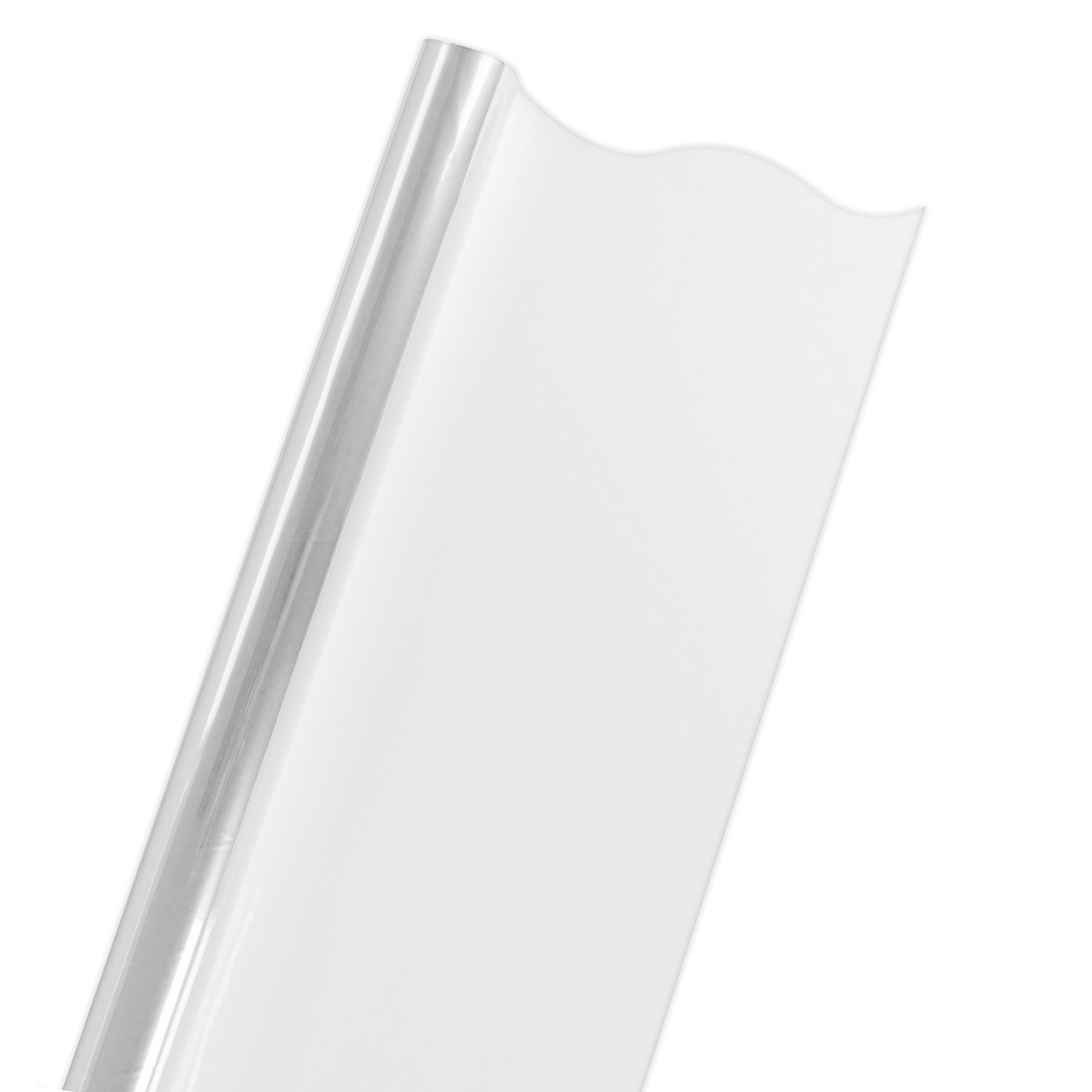 40 in. x 100 ft. Sparkle Wrap Clear Cellophane Wrap Roll Pkg/1 New Buy