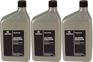 NEWPARTS Genuine OEM Differential Oil AWD Type-II 3 Quarts DPSF (3x1 Qt) for Acura MDX RDX TL TLX Honda CR-V Pilot HR-V Ridgeline
