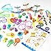 JJ Novelty Goods 100-Piece Kids Party Favors, Goody Bags, Pinata Fillers and Classroom Prize Toy Assortment With Plan The Ultimate Party E-Book