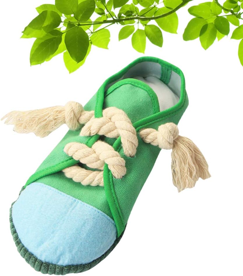 Balacoo Puppy Squeaky Toys Cartoon Dog Toys Slipper Pet Supplies Playing Toy Gift for Baby Dog Pet Cat Birthday - Image 5