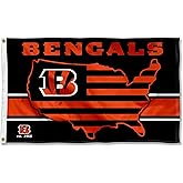 Cincinnati Bengals Nation USA American Country 3x5 Flag