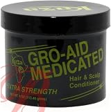 Kuza Gro-Aid Medicated Hair and Scalp Conditioner 4oz view 1