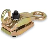 5 Ton 2-Way Self-Tightening Auto Body Pull Clamp, 2 Ton Cross Pull Frame Machine Clamp with Serrated Jaws, Alloy Steel Collision Repair Tool for Pinch Welds Sheet Metal