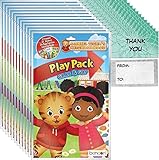 Daniel Tiger Grab n Go Play Packs Party Favor Bundle (12 Packs)