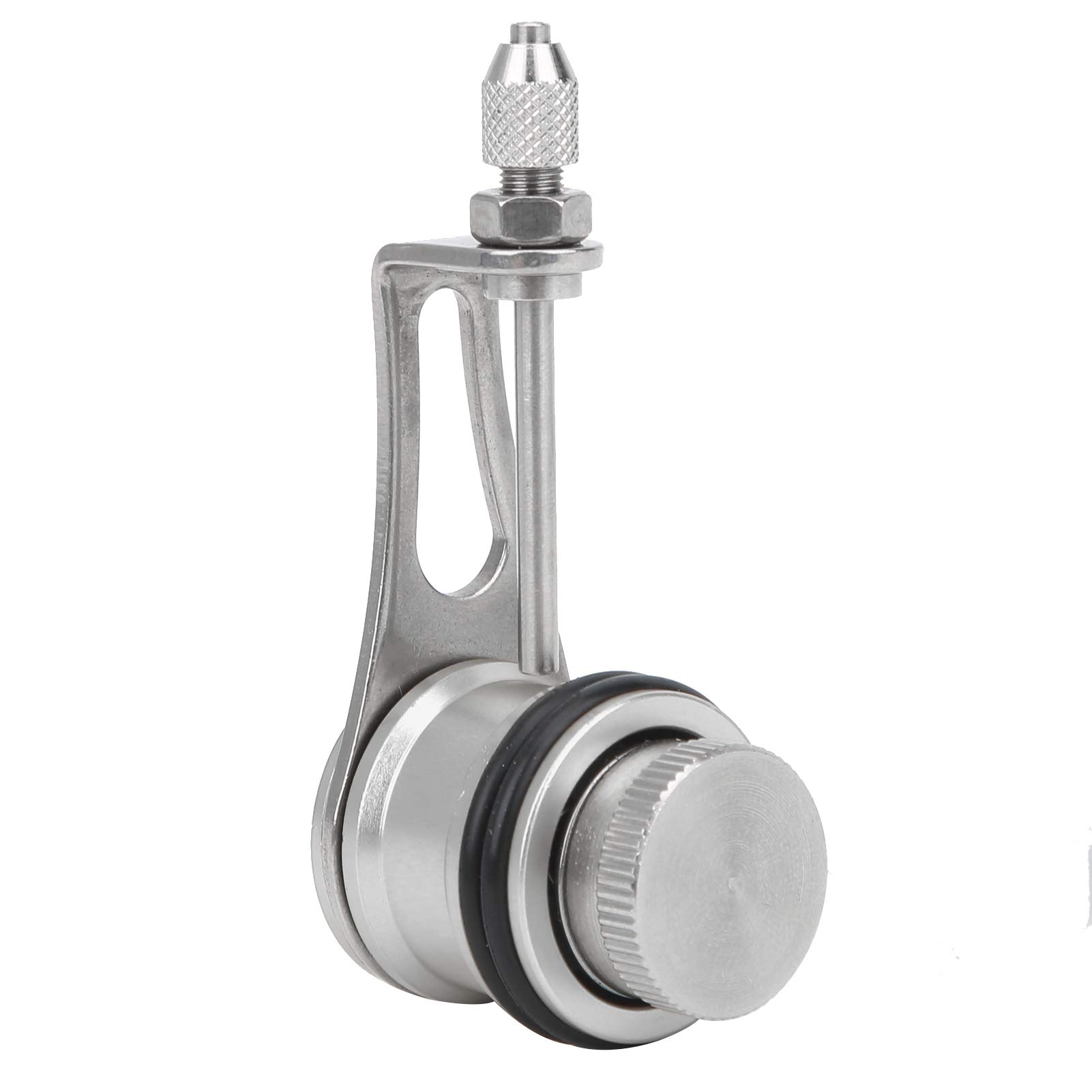 FOKH Fishing Wire Knotting Tool, Adjustable Lightweight Smooth Knot Kit, for Fishing Line Winder Assist(silver)