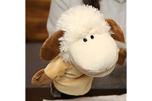 LOMTRATS Animal Hand Puppets for Kids with Movable Open Mouths, Perfect for Storytelling,Teaching,Preschool,Birthday Gifts