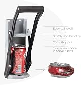 Straame Heavy-Duty Wall Can Crusher 16oz/500ml with Built-In Opener view 3