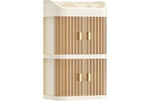 Stackable Multifunctional Beauty Organizers Box Water Cosmetic Storage Solution for Home Bathroom Cosmetics Storage Box