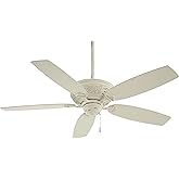 Minka-Aire F659-PBL Classica 54 Inch Pull Chain Ceiling Fan in Provencial Blanc Finish