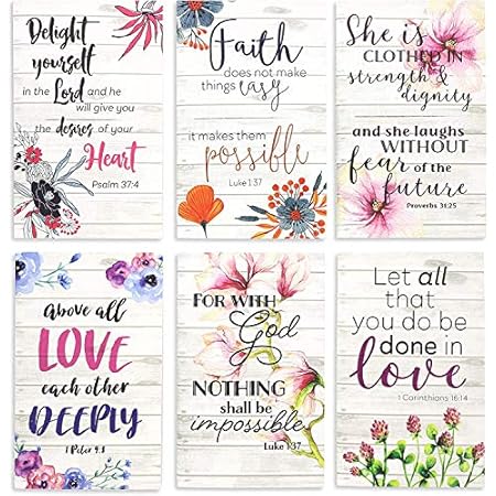 6 Pack Floral Daily Prayer Journal for Notebook, Bible Study, Inspirational Christian Gifts for Women (80 Pages, 5x8 In) 6 Pack Floral Daily Prayer Journal for Notebook, Bible Study, Inspirational Christian Gifts for Women (80 Pages, 5x8 In)