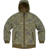 VIKTOS Men's Operatus Camo Insulated Warm Lightweight Quilted Jacket | Full Zip, Tactical Outdoor Casual Outerwear, With Drawstring Hood