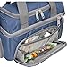 eBags Crew Cooler JR. - Soft Sided Insulated Lunchbox - For Work, Travel & Weekends - (Blue Yonder)