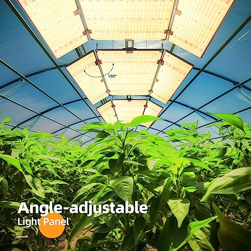 Barrina 480W BU4800 LED Grow Lights for 4x4/5x5 Grow Tent, Full