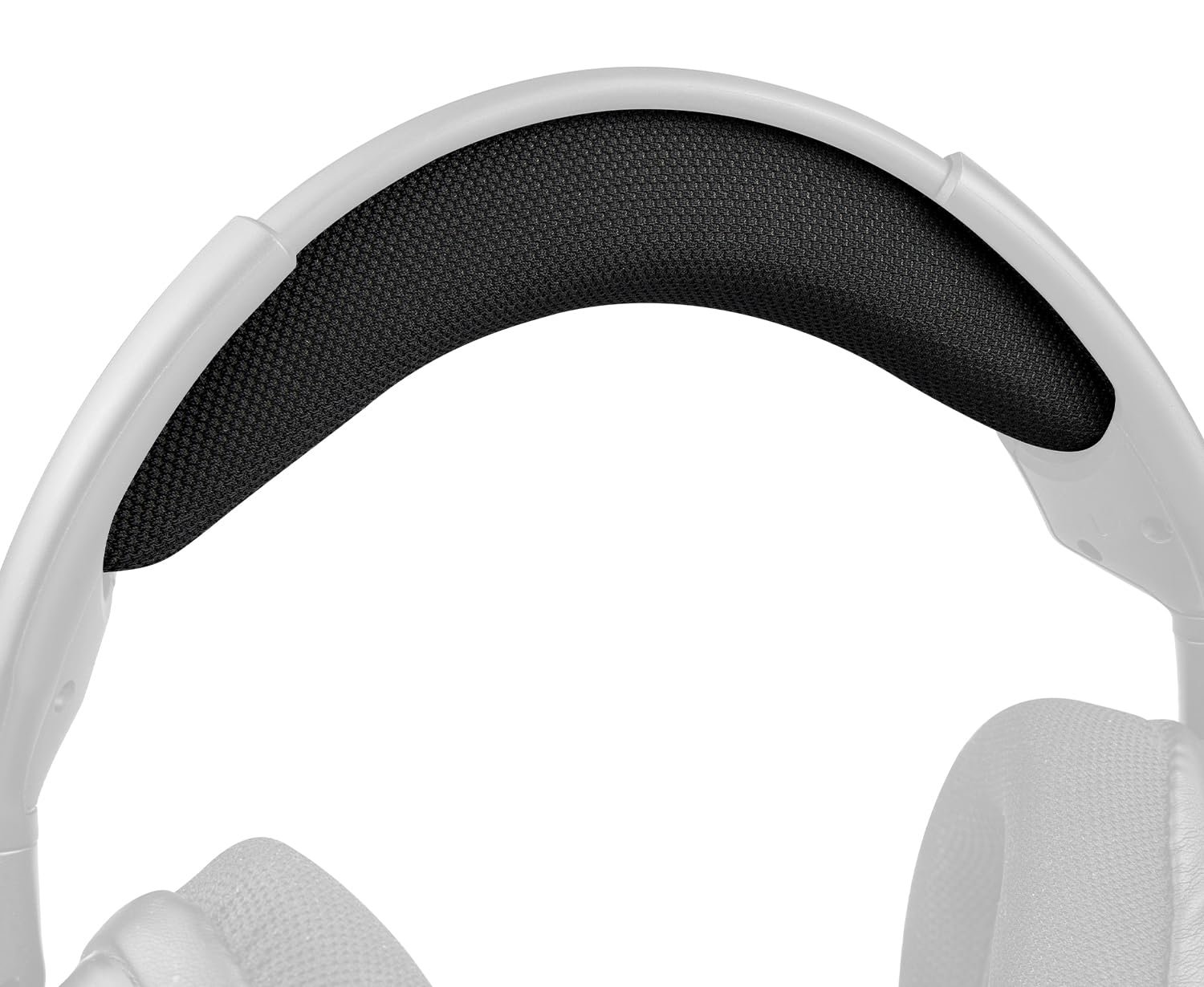 SOULWIT Replacement Mesh Fabric Headband Pad Kit for Corsair Void/Void Pro/Void Elite/Surround Wired & Wireless RGB USB Gaming Headphones, Headset Head Band Top Cushion Cover Repair Part - Black