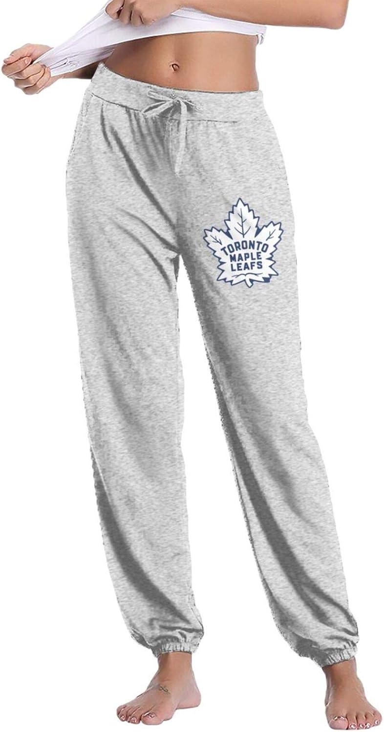 Women's Casual Sweatpants HockeyLogoTorontoMapleLeafs Girls Autumn