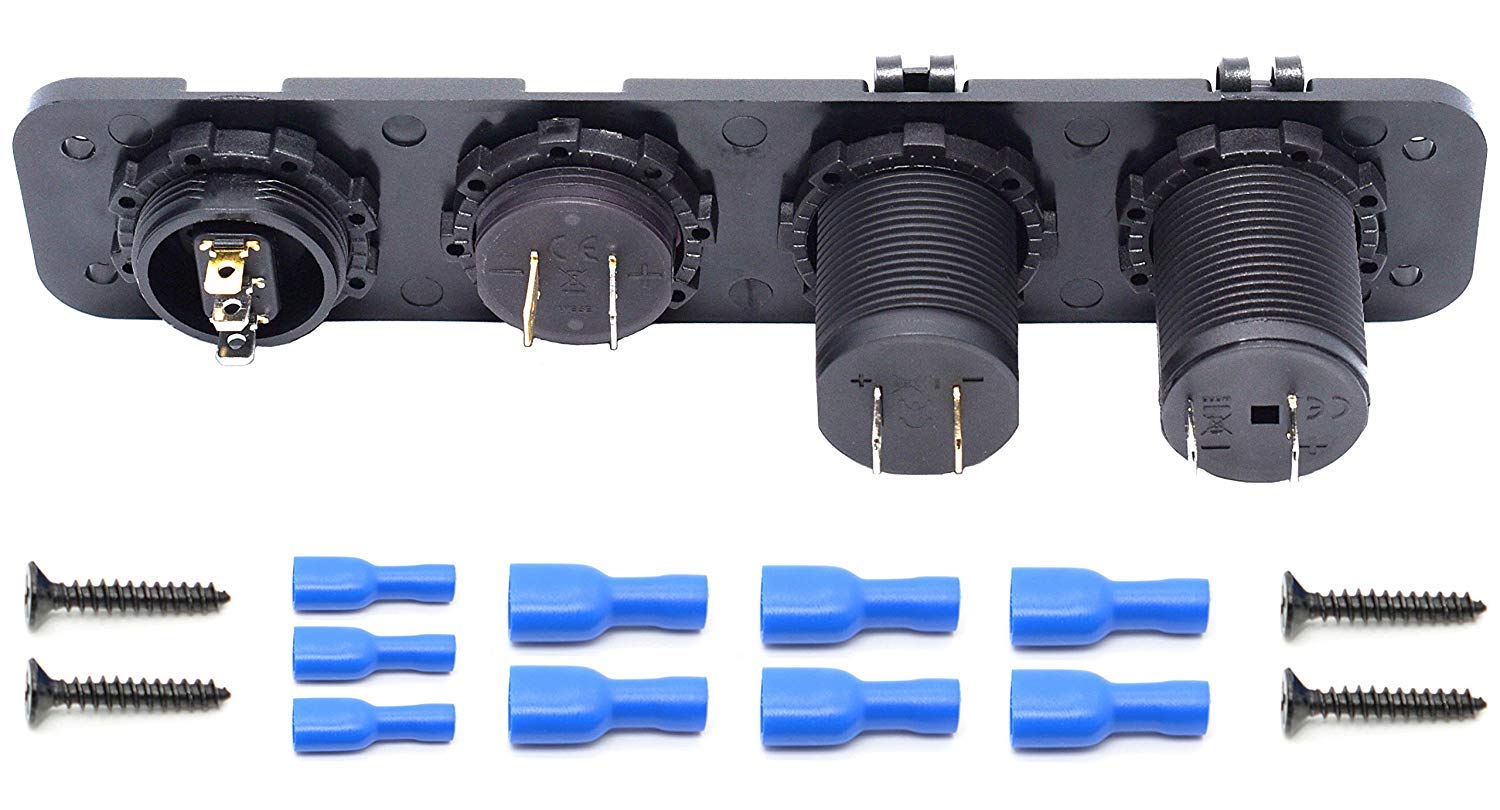 税込 送料無料 エレキ マリン 車 モバイル用 2 1a 2 1a ボート Dcflat Gps Rv Led電圧計 トラック B07hh192tr デュアルusbソケット充電器 12v電源コンセントオンオフトグルスイッチパネル 送料無料 一部地域を除く Www Aiq Aiq Com Mx