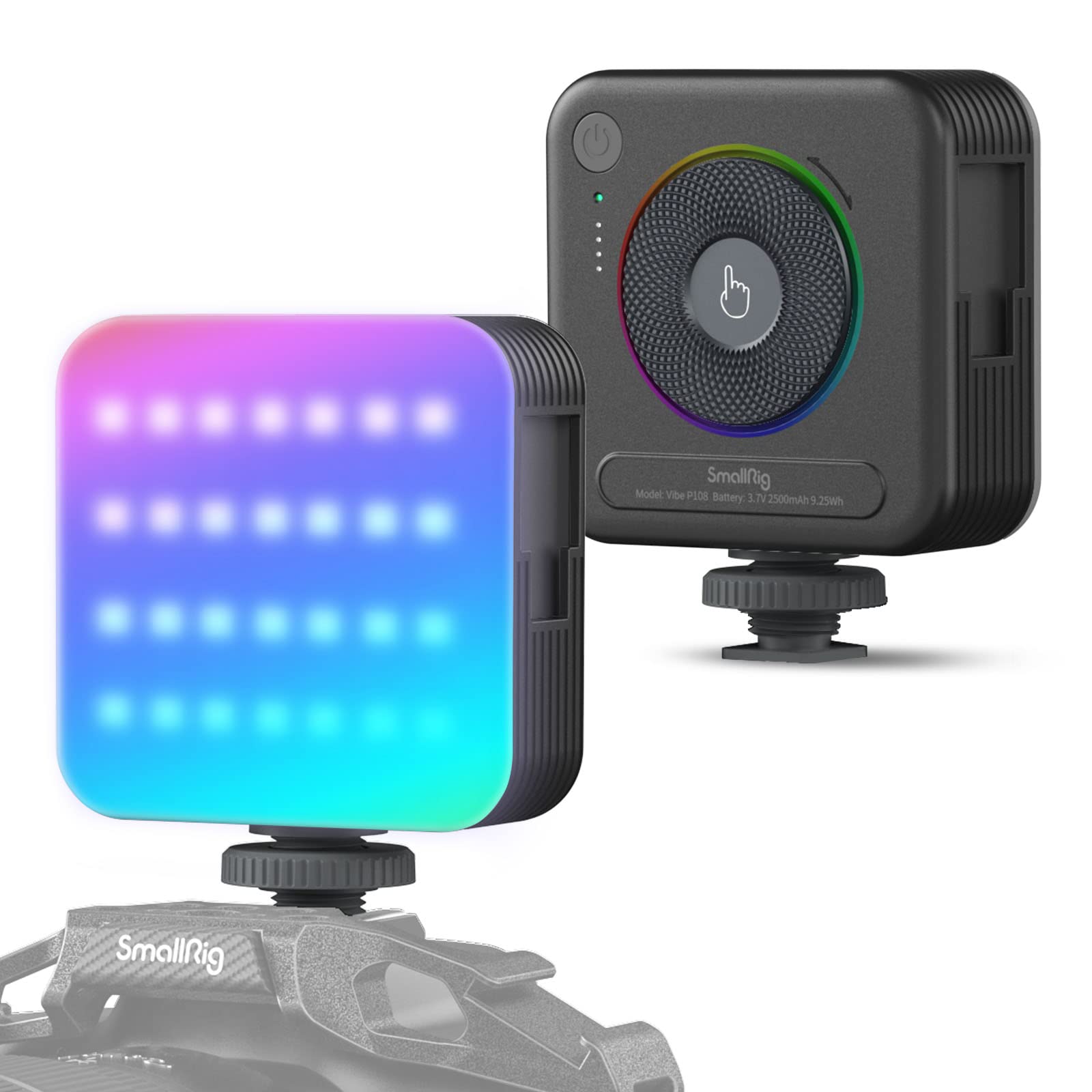 SMALLRIG P108 RGB Video Light Led Camera Light Video Light for Photography dsrl camera videography youtube live streaming 4055