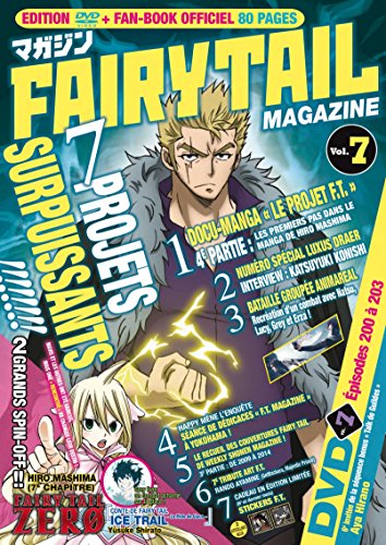 Fairy Tail - Coffret Avec Le Dvd Volume 7 Et Fairy Tail Magazine N°7 (1dvd)