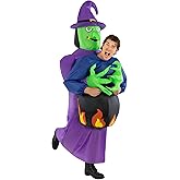 Morph Inflatable Witch Costume, Witch Adult Costume Inflatable, Inflatables Costumes Adult, Blow Up Costumes for Adults