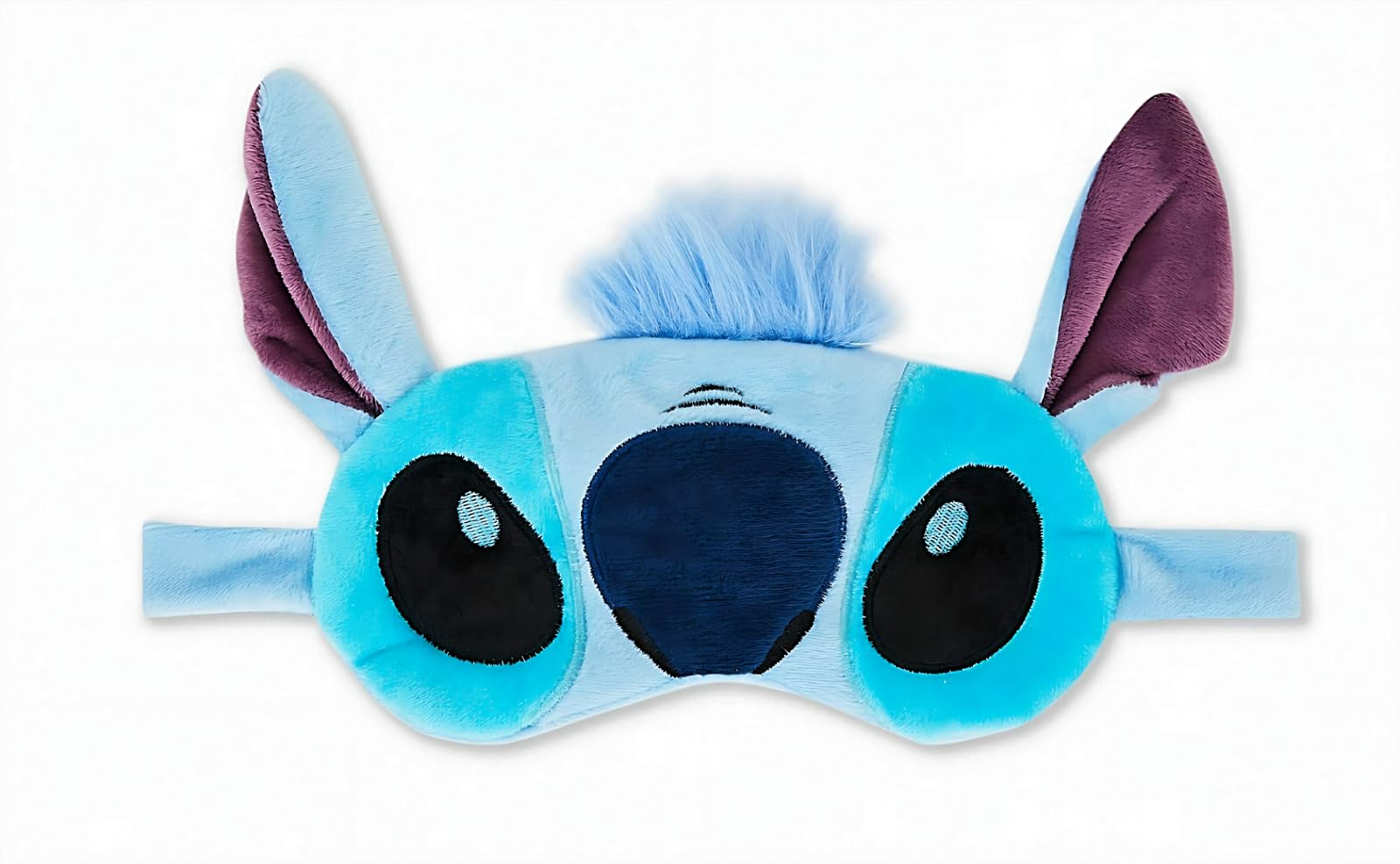 DOCLOGE Cotton Blend Blue Cartoon Stitch - Hypoallergenic Pull On Sleep Mask