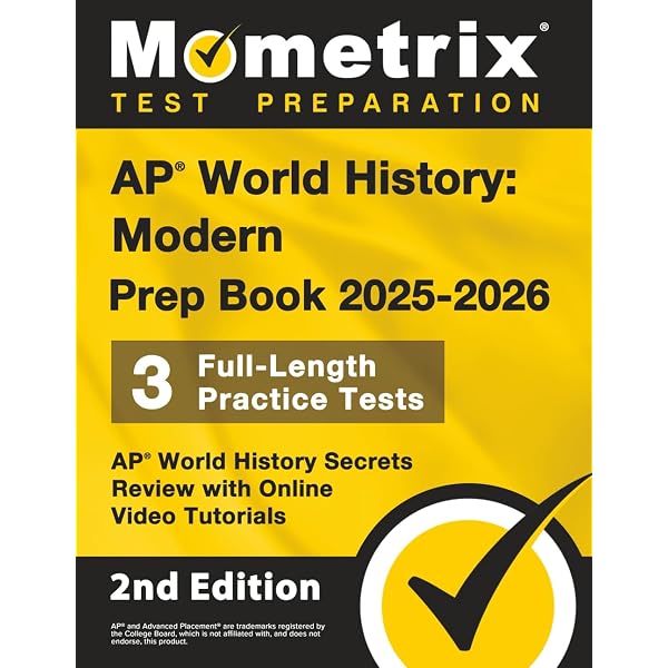 AP World History: Modern Prep Book 2025-2026 - 3 Full Length