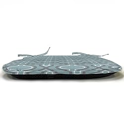 Ambesonne Turquoise Chair Seating Cushion Set of