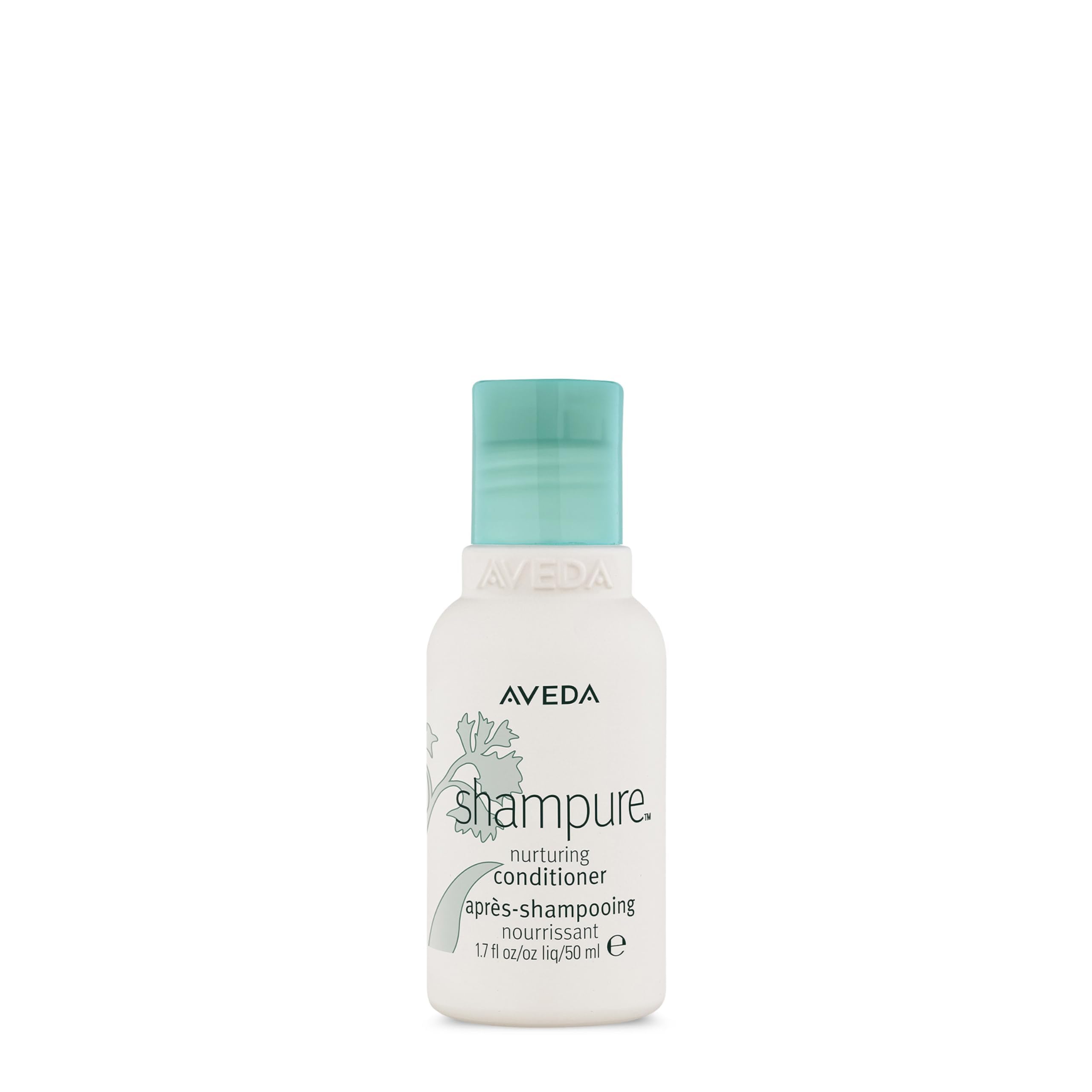 Aveda Shampure Nurturing Conditioner for Fine to Medium Hair | Lightweight Hair Conditioner | 98% Naturally Derived* | Calming Aroma of Lavender & Ylang Ylang, 50ml