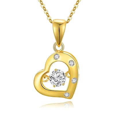 Heart Pendant Anniversary Jewelry Gifts 
