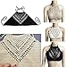 Beach Bra, gloednApple Women Summer Halter Knitted Crop Top Crochet Beach Bikini Bra (Khaki)